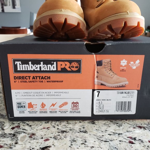 NEW Timberland Pro 6" Work Boots - Picture 2 of 13